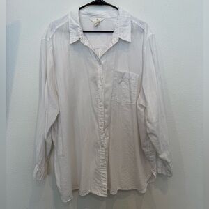 H&M White Button Down 🤍 SIZE XXL